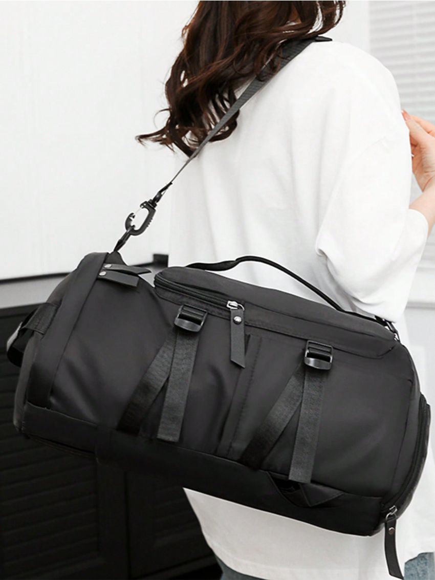 Letter Graphic Backpack Sporty For Traveling