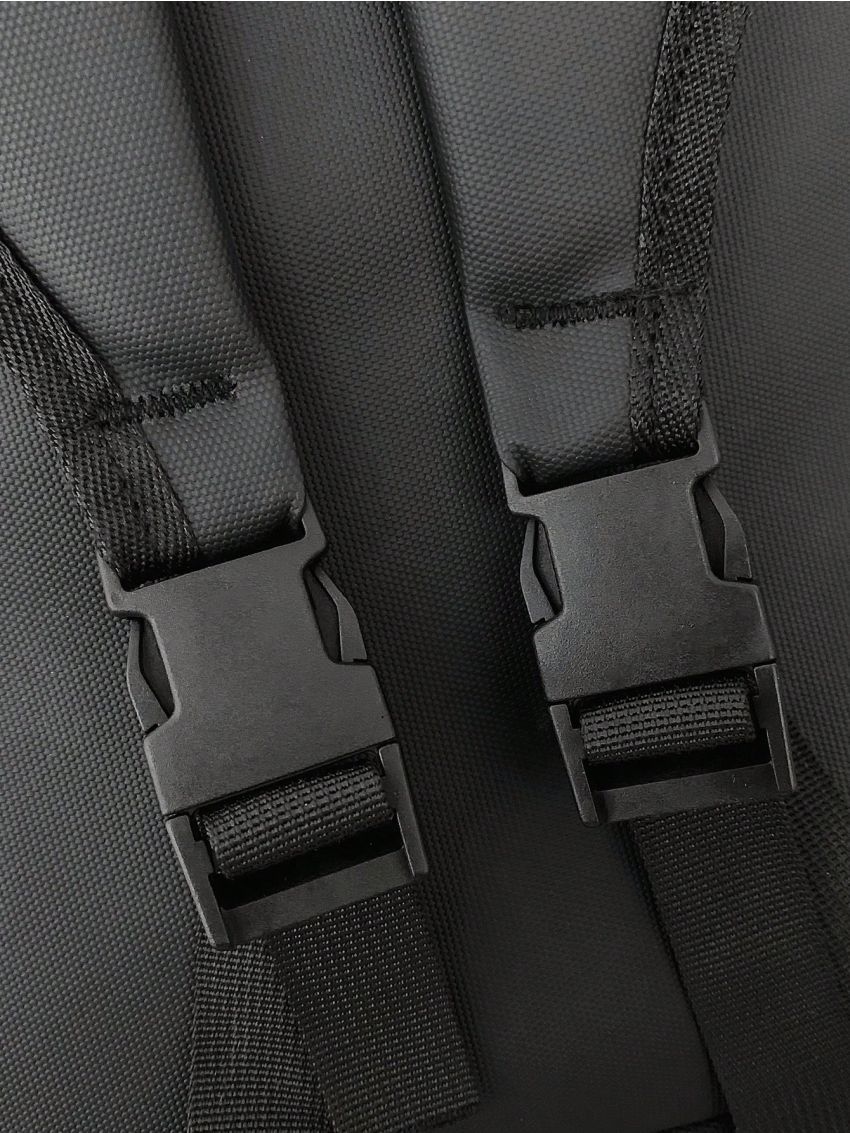 Black Travel Bag Zipper