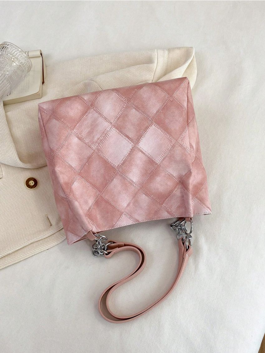 Fashion Women's Shoulder Bag Solid Color Women's Bag Handbag