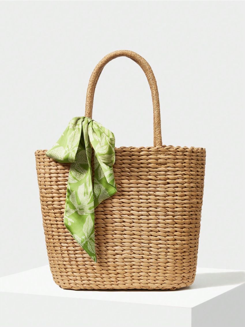 PREMIUM RAFFIA STRAW TOTE BAG