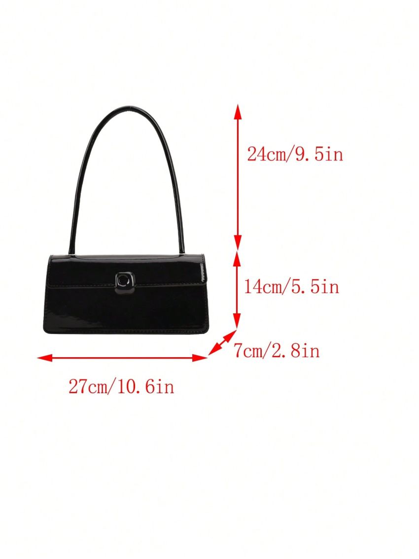 Minimalist Baguette Bag Medium Black
