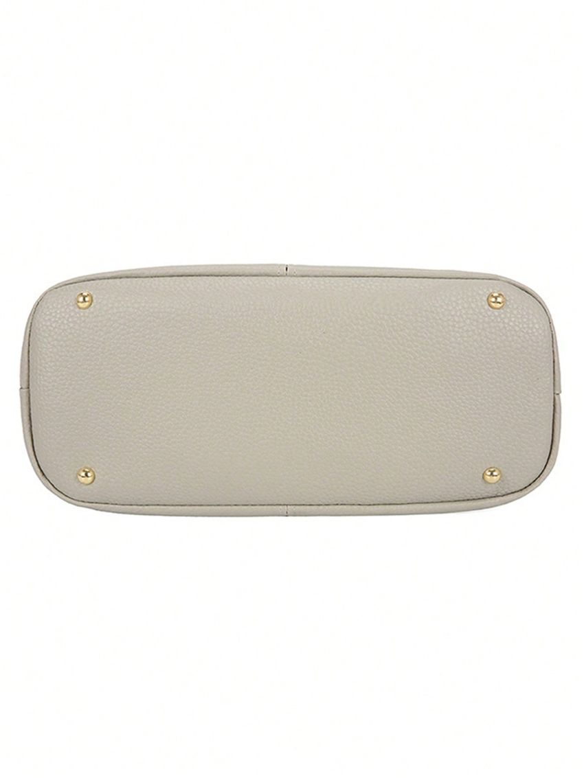 Women Handbag Soft PU Shopper Tote Bag Large Shoulder Bag