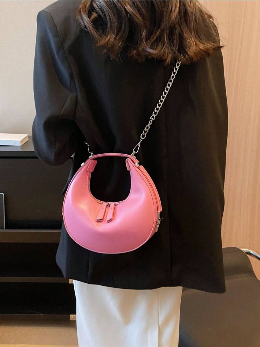 Minimalist Hobo Bag Small Zipper