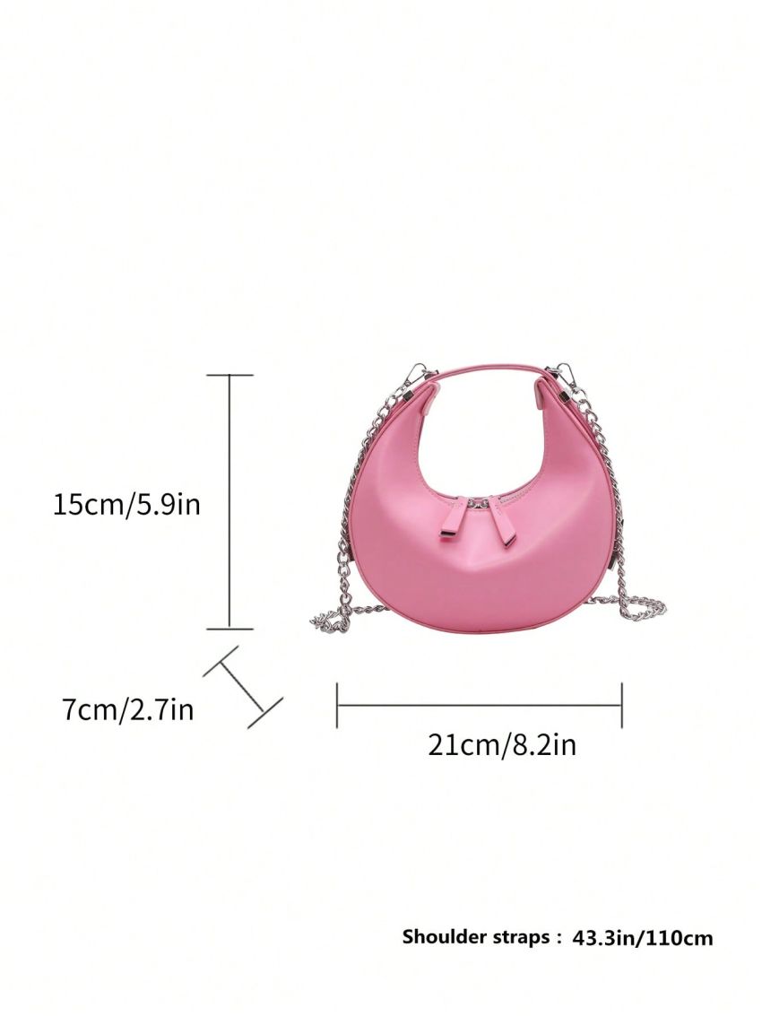 Minimalist Hobo Bag Small Zipper