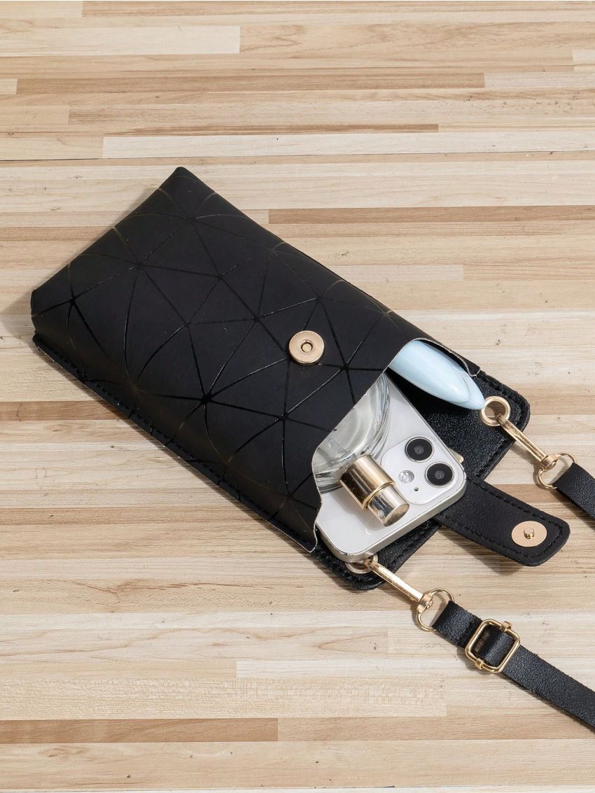 Fashion Phone Wallet Geometric Pattern