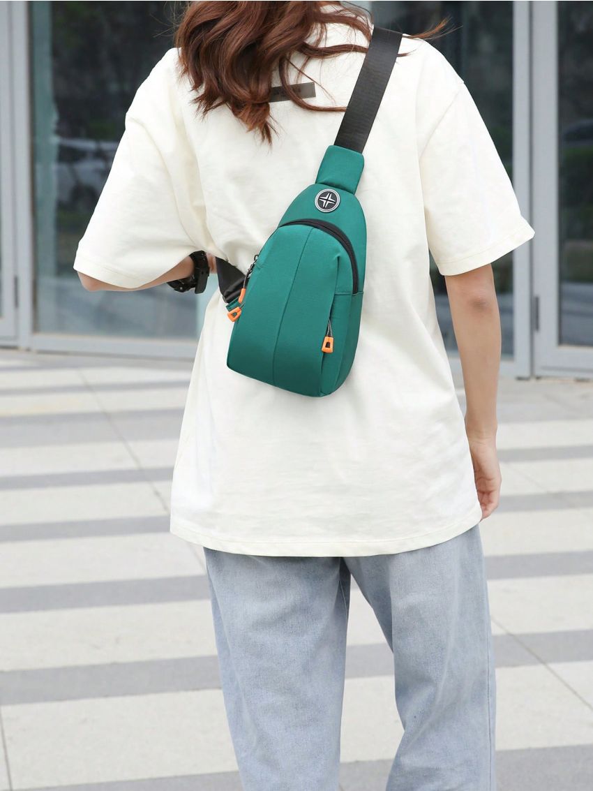 Trendy Waterproof Nylon Fanny Pack, The Perfect Sling Bag For Outdoor Adventures