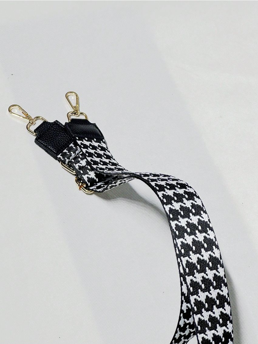 Houndstooth Adjustable Bag Strap