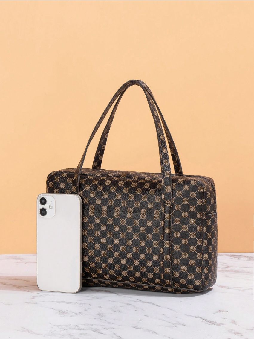 Small Square Bag Geometric Pattern