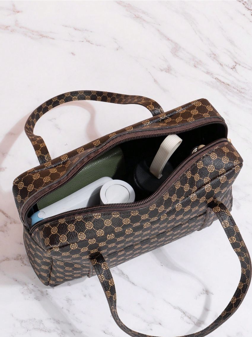 Small Square Bag Geometric Pattern