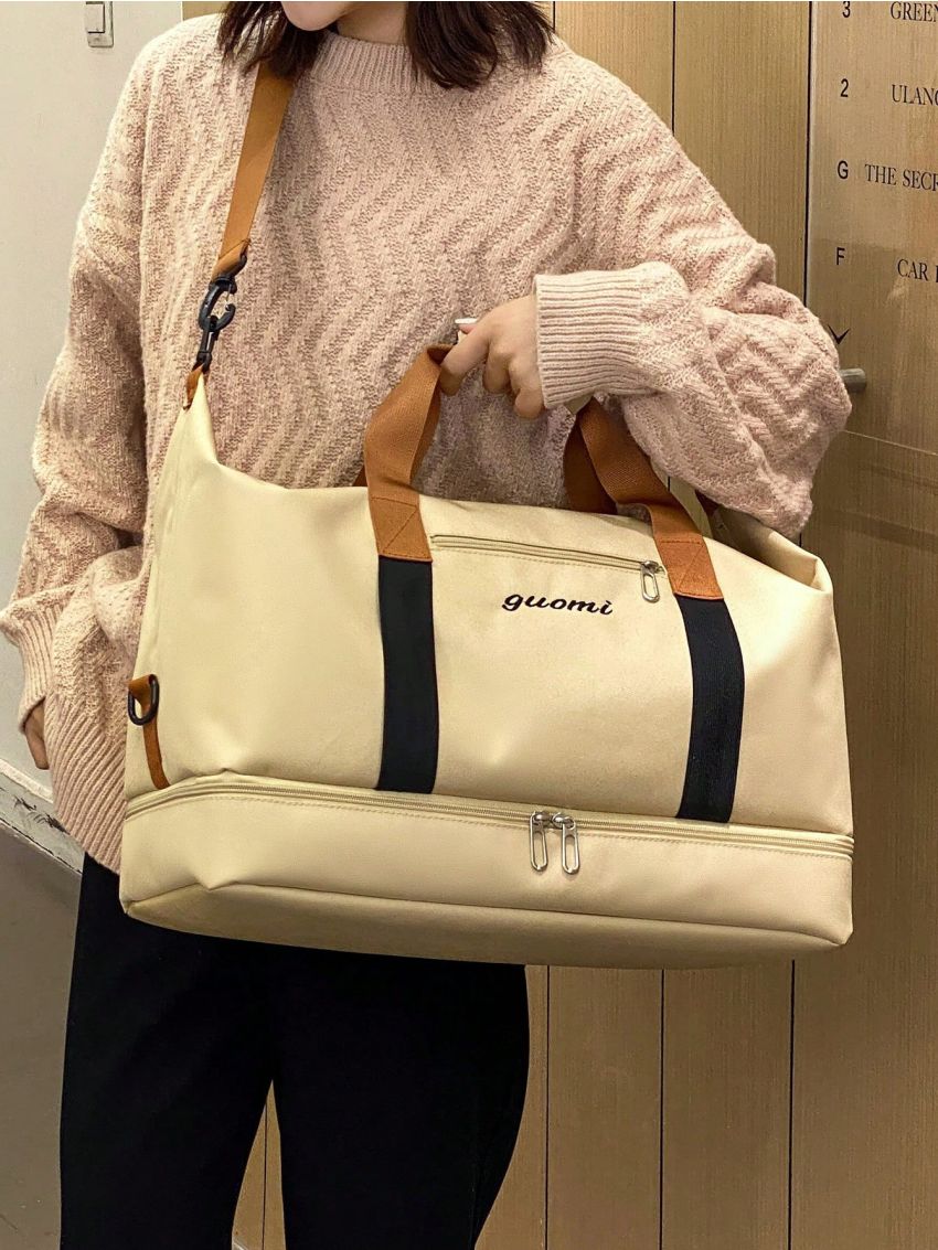 Gym Bag Men's Portable Oversized Lightweight Clothes Storage Bag Luggage Bag