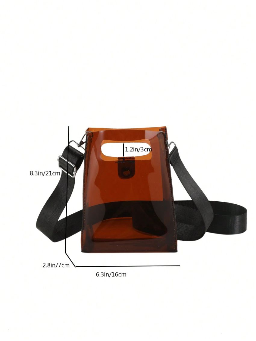 Mini Square Bag Clear PVC