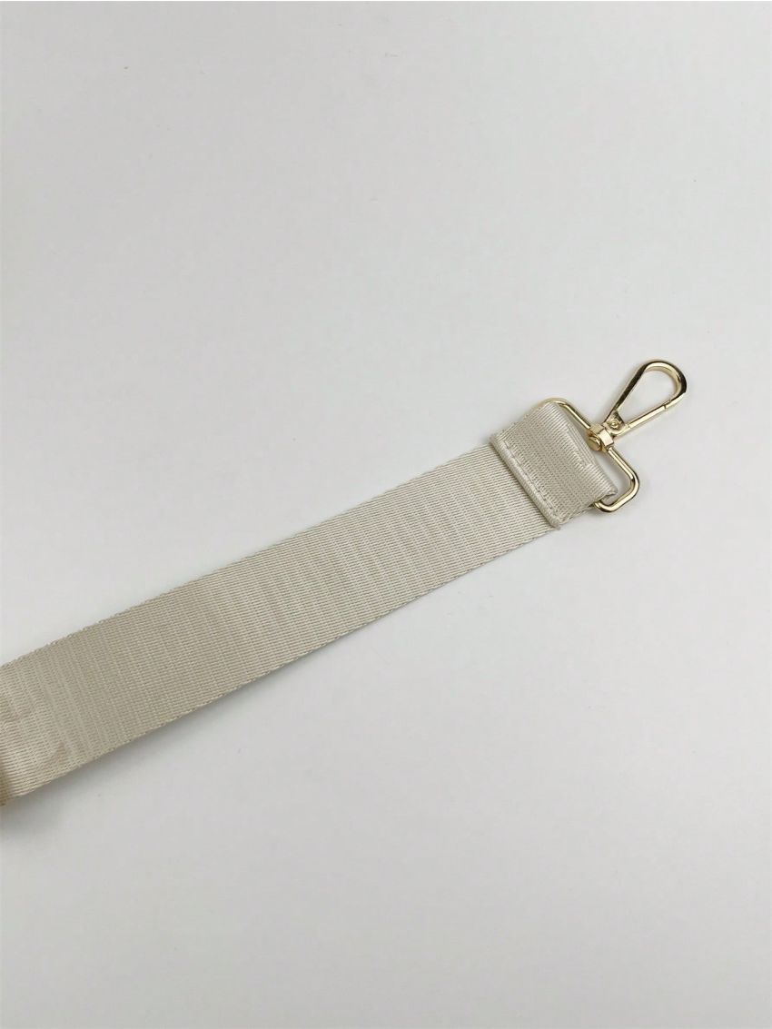 Letter Graphic Wide Adjustable Bag Strap