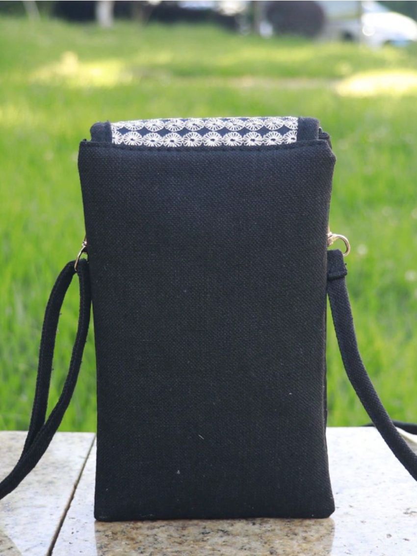 Retro Boho Embroidered Phone Bag, Mini Travel One Shoulder Bag For Women & Girls, Mothers Day Gift For Mom