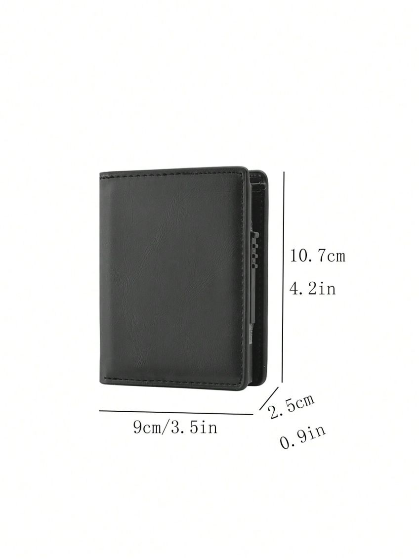 Minimalist Small Wallet Bifold Card Slot