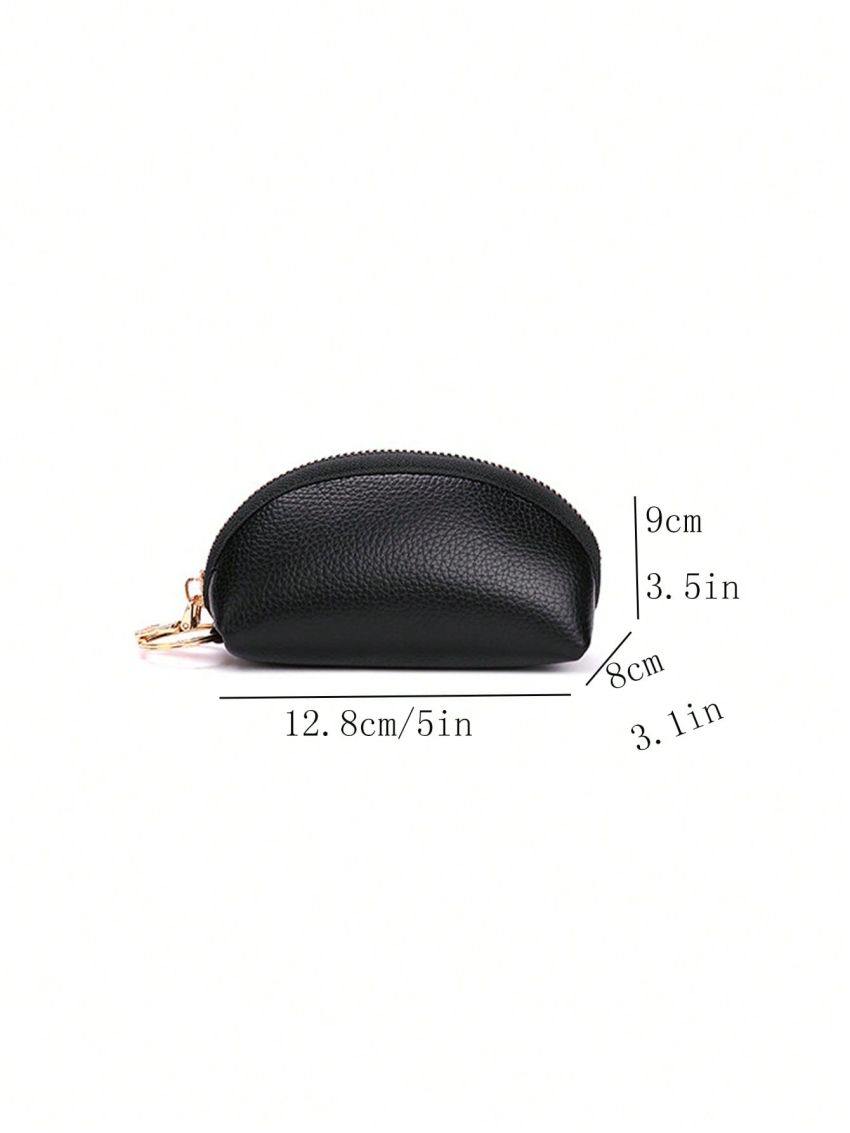 Minimalist Key Case Zipper Black Car Holder Case