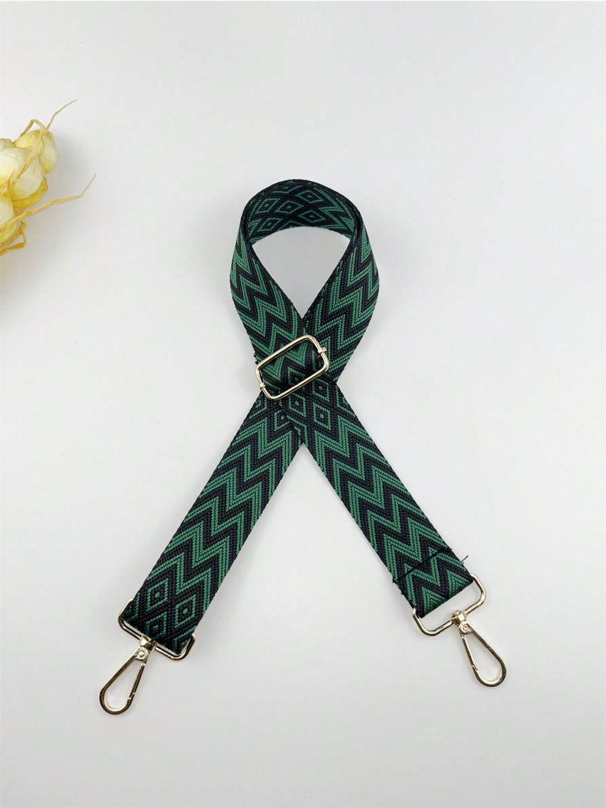 Geometric Pattern Bag Strap Adjustable