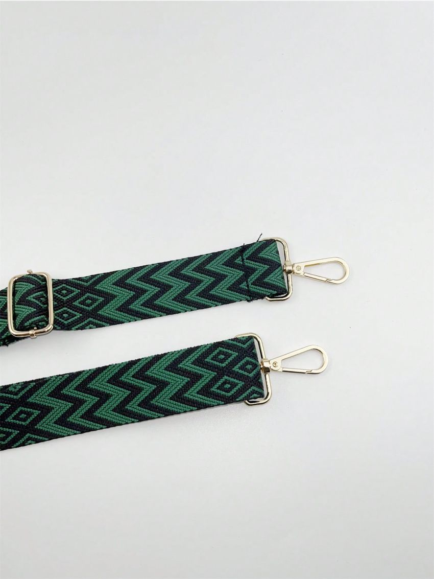Geometric Pattern Bag Strap Adjustable