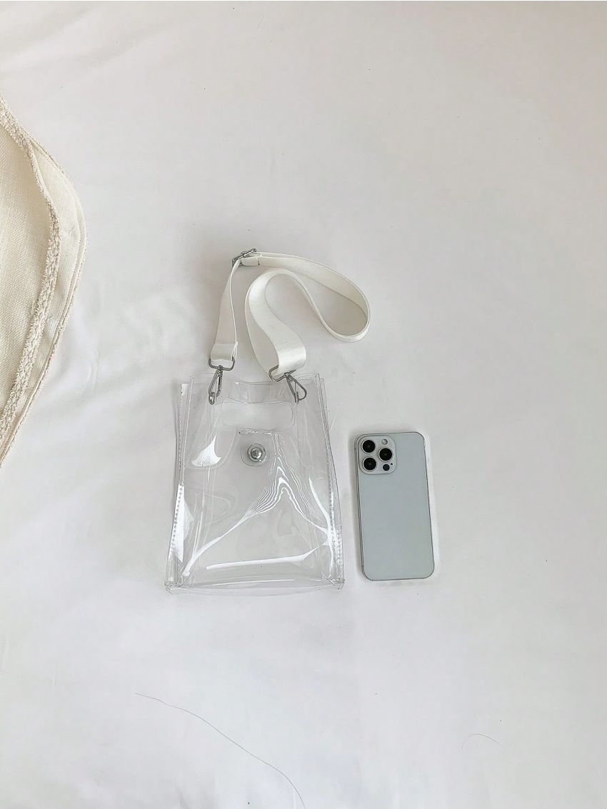 Mini Satchel Bag Clear Design Fashion Style