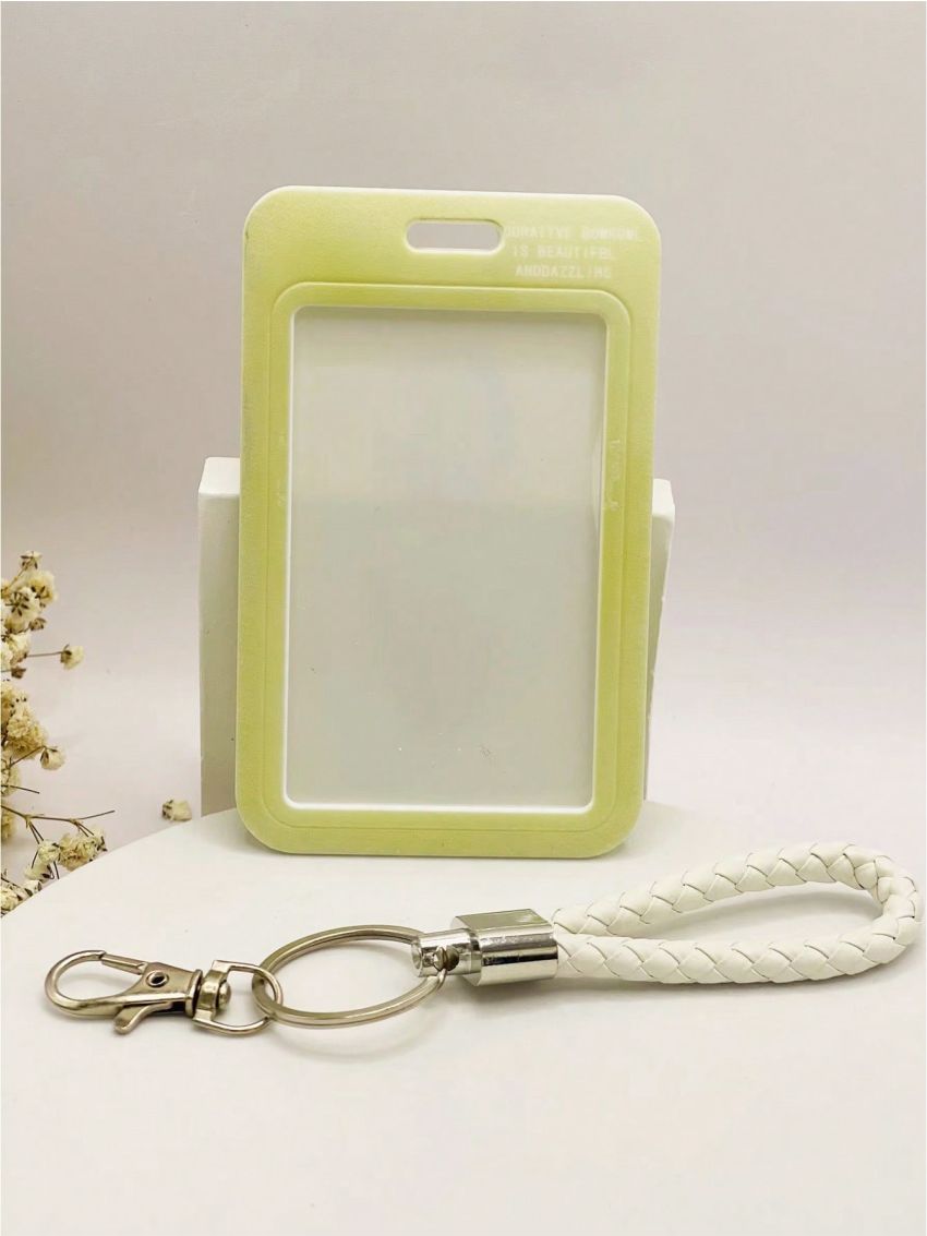 Letter Detail Card Holder Clear Design