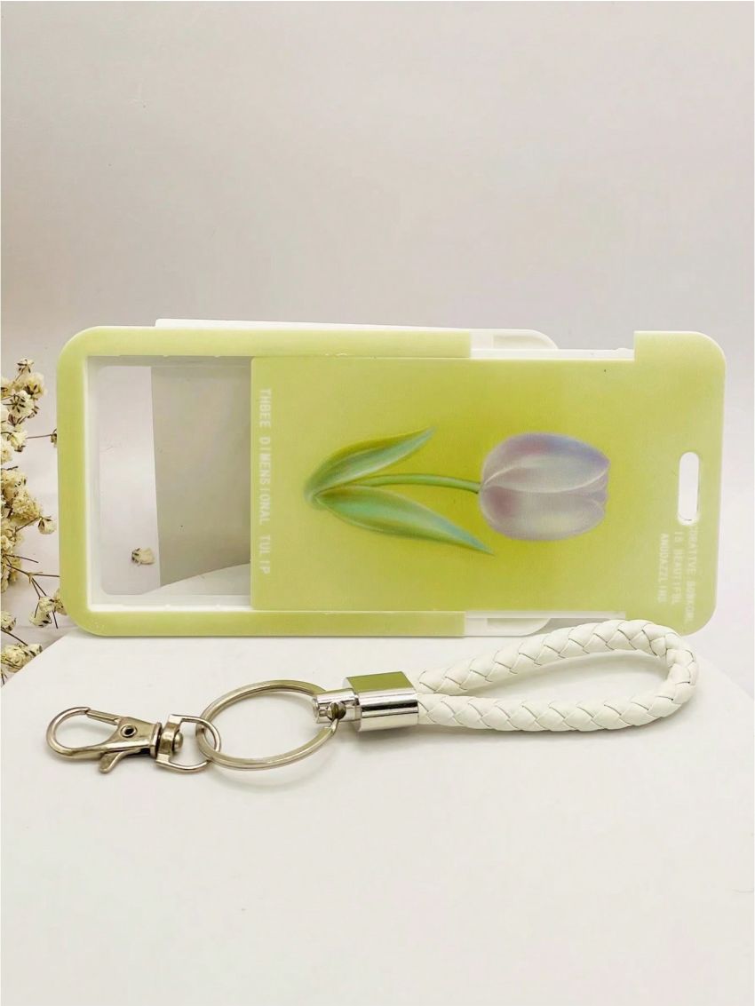 Letter Detail Card Holder Clear Design