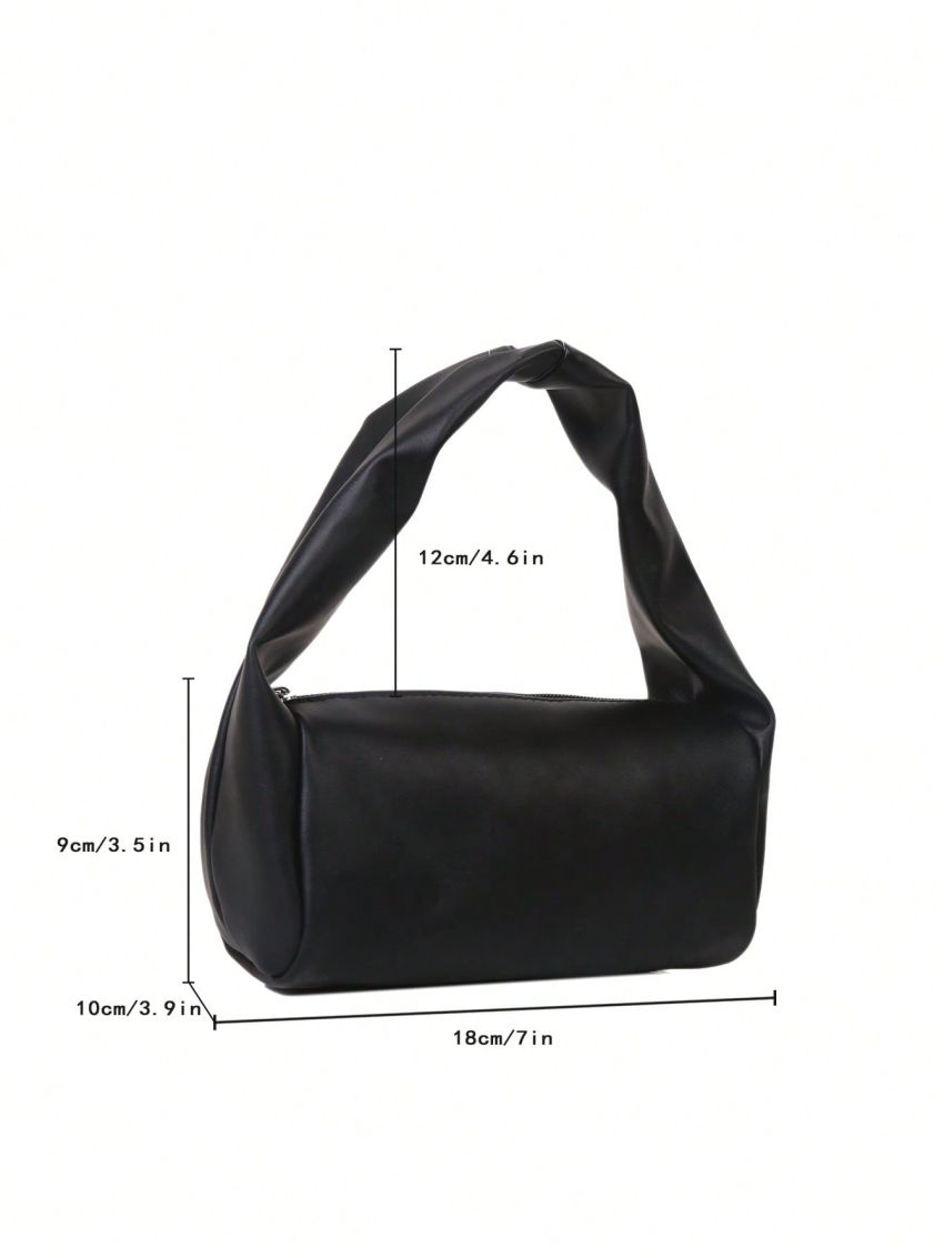 PU Hobo Bag Small Zipper