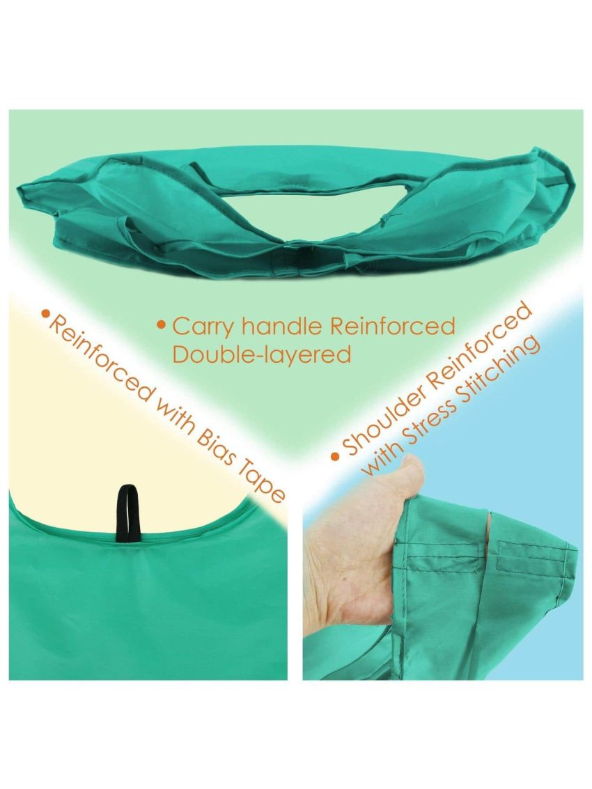 BeeGreen Reusable Grocery Bags Foldable Machine Washable Reusable Shopping Bags Bulk Colorful 10 Pack 50LBS Extra Large Folding Reusable Bags Totes w Zipper Storage Bag Lightweight Polyester Fabric