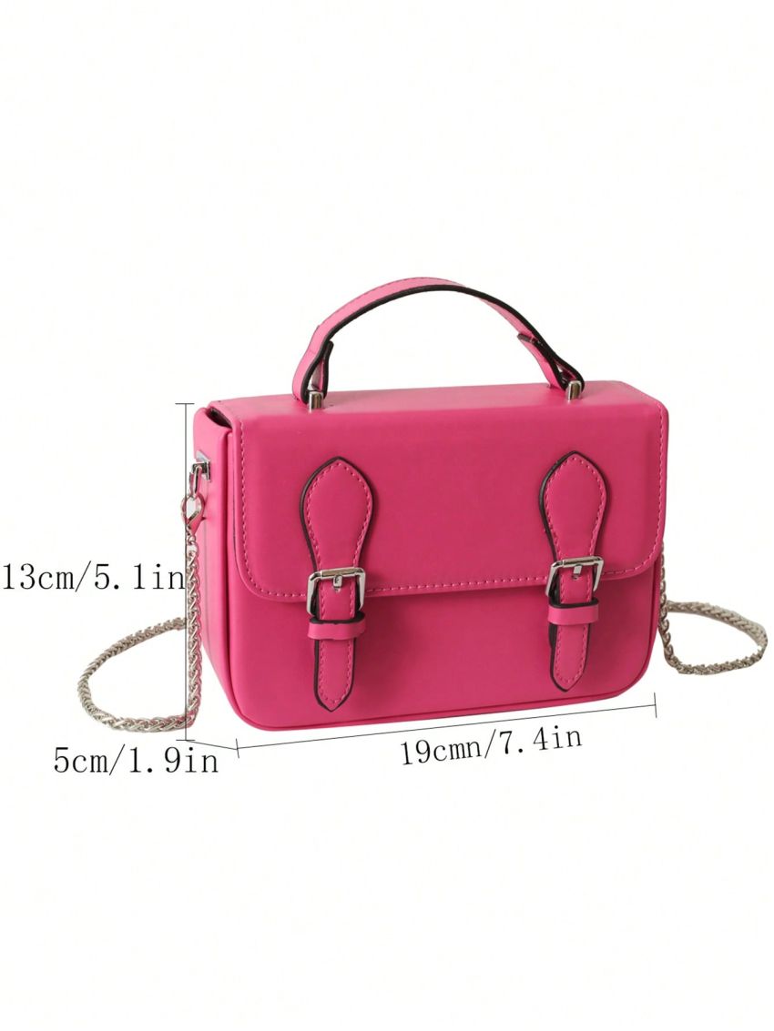 Stylish Handbag Satchel Bag Women Simple Hand-held Messenger Bag