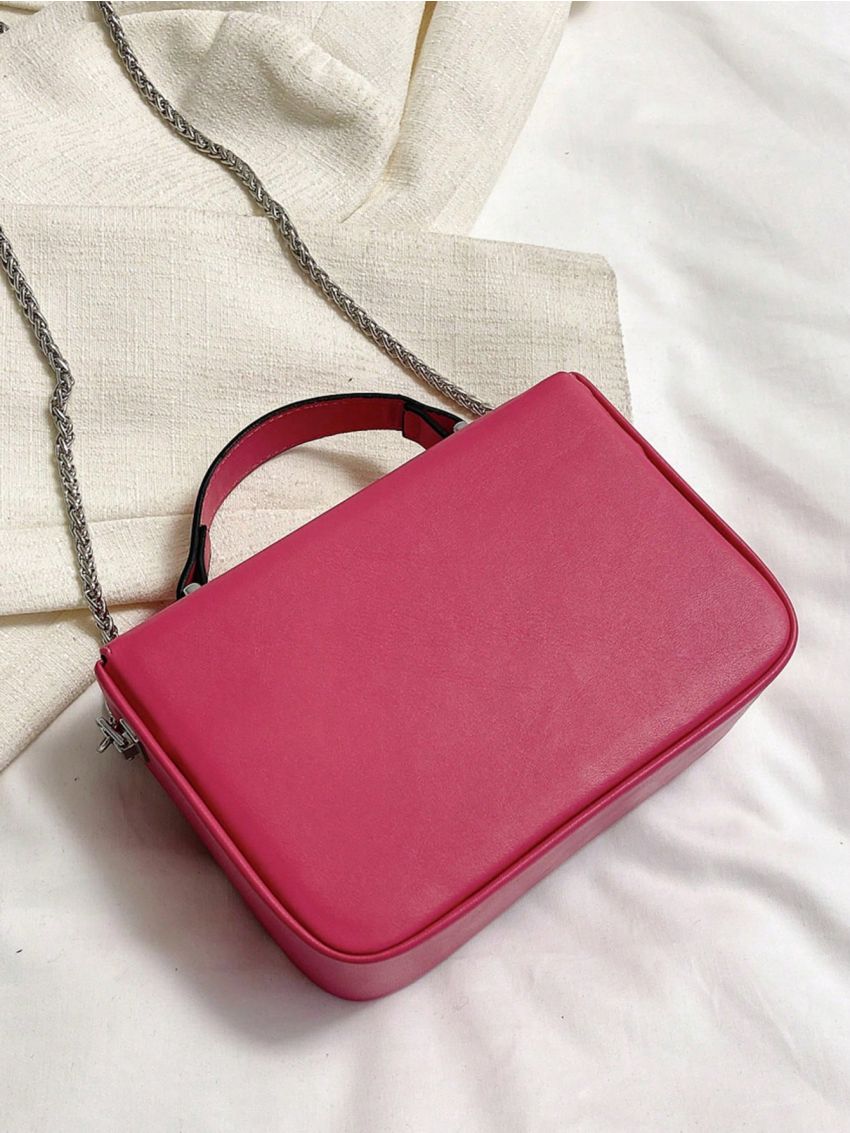 Stylish Handbag Satchel Bag Women Simple Hand-held Messenger Bag