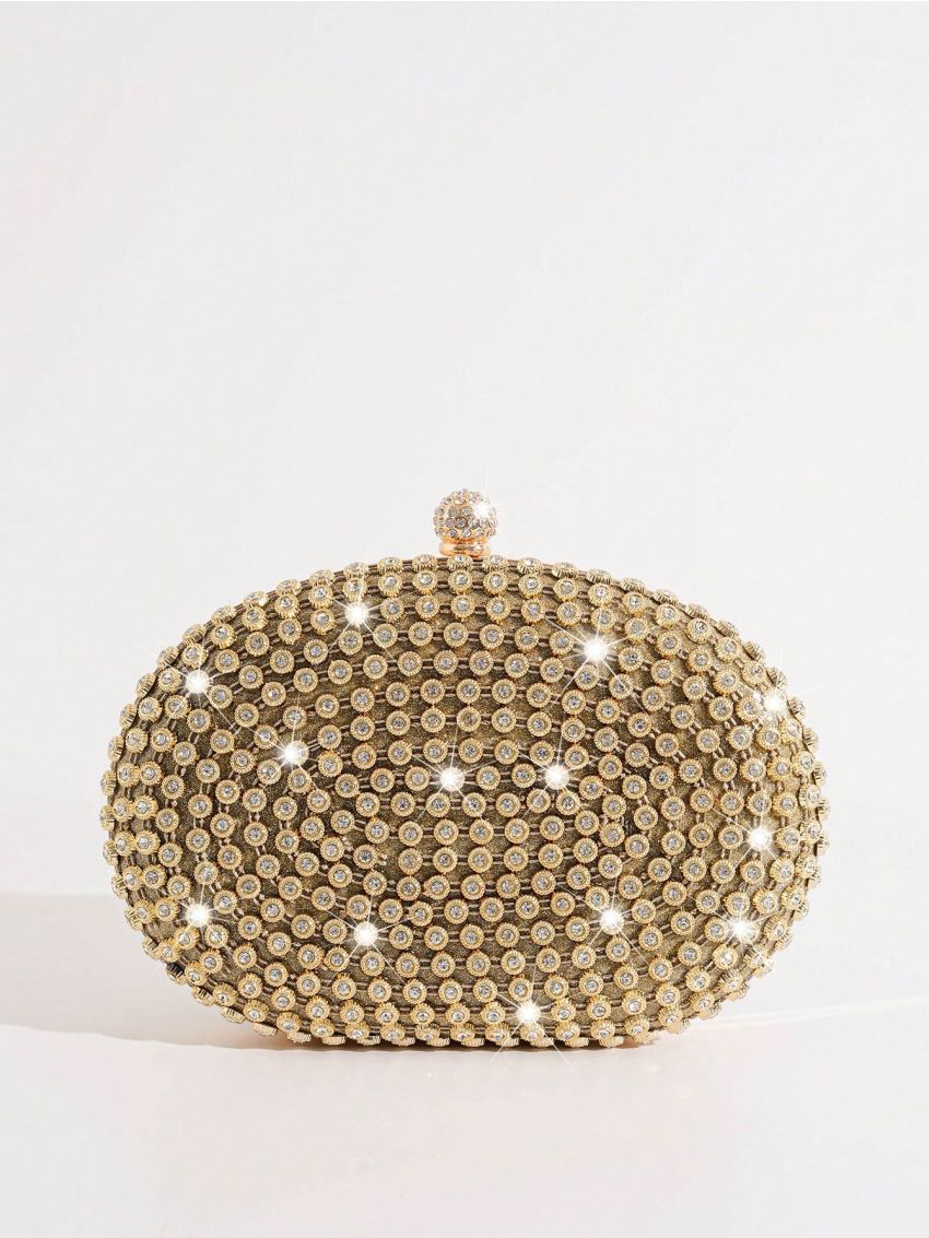 Mini Box Bag Rhinestone Glamorous