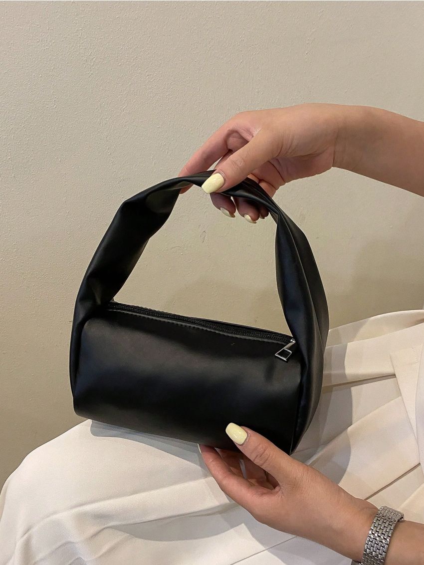 Mini Square Bag Black Minimalist