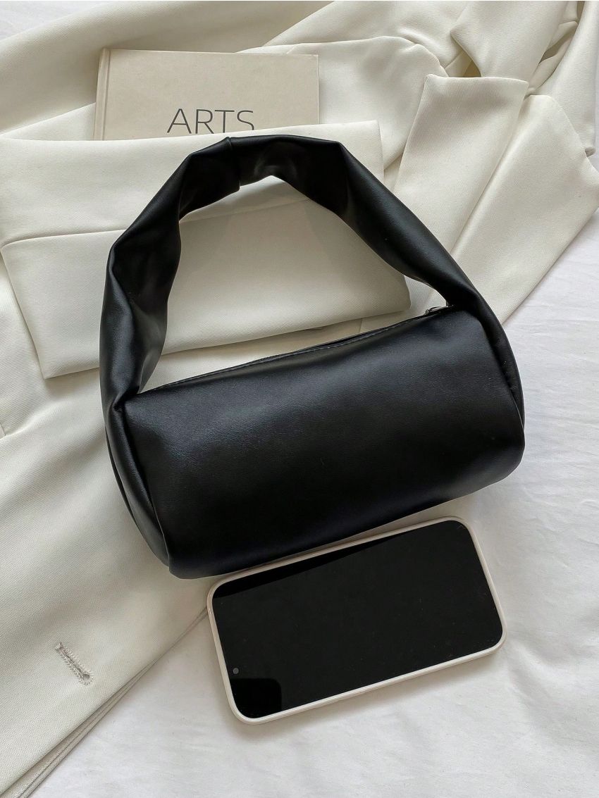 Mini Square Bag Black Minimalist