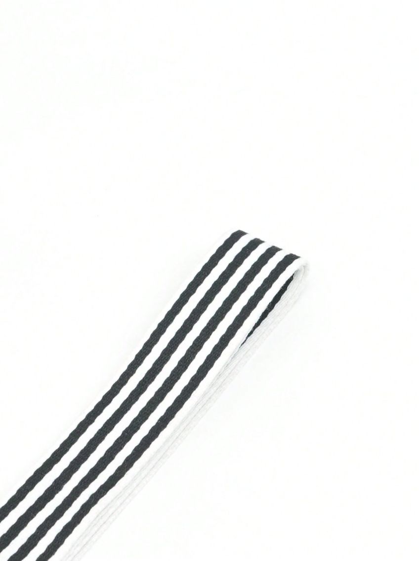 Colorblock Bag Strap Striped Pattern Adjustable