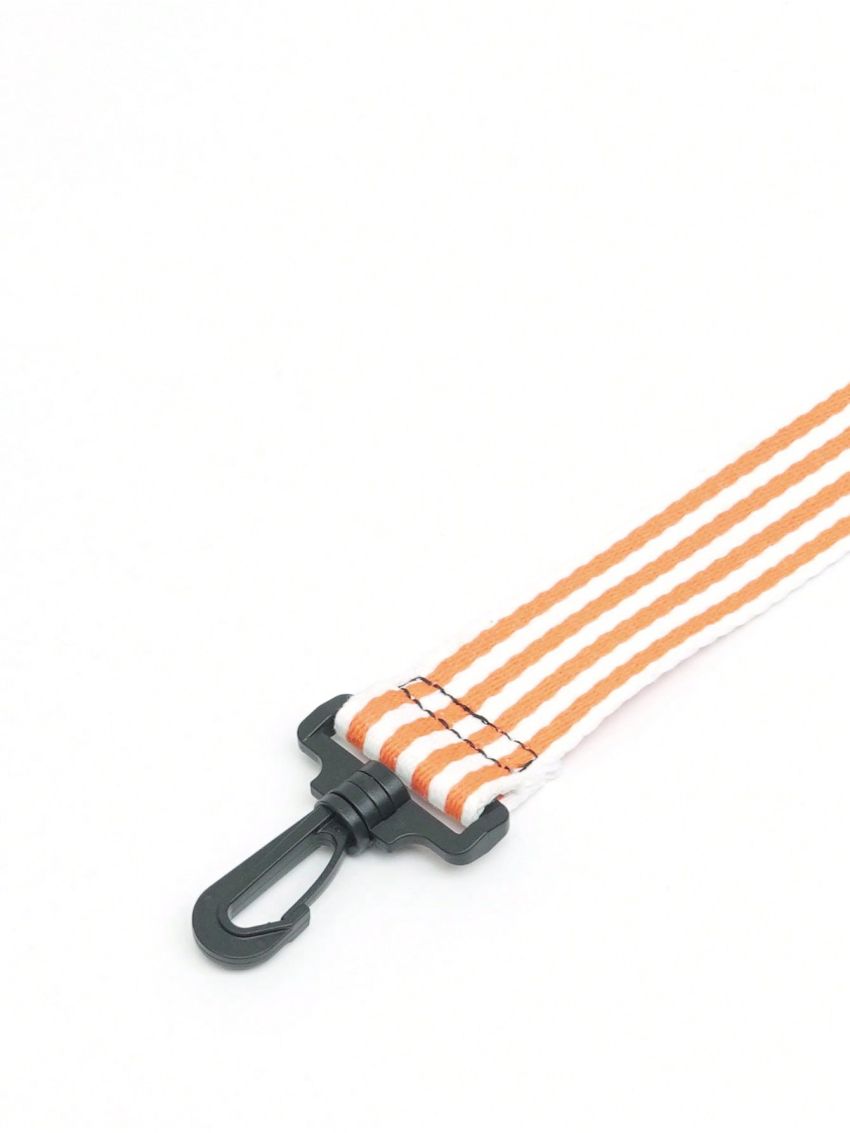 Colorblock Bag Strap Striped Pattern Adjustable