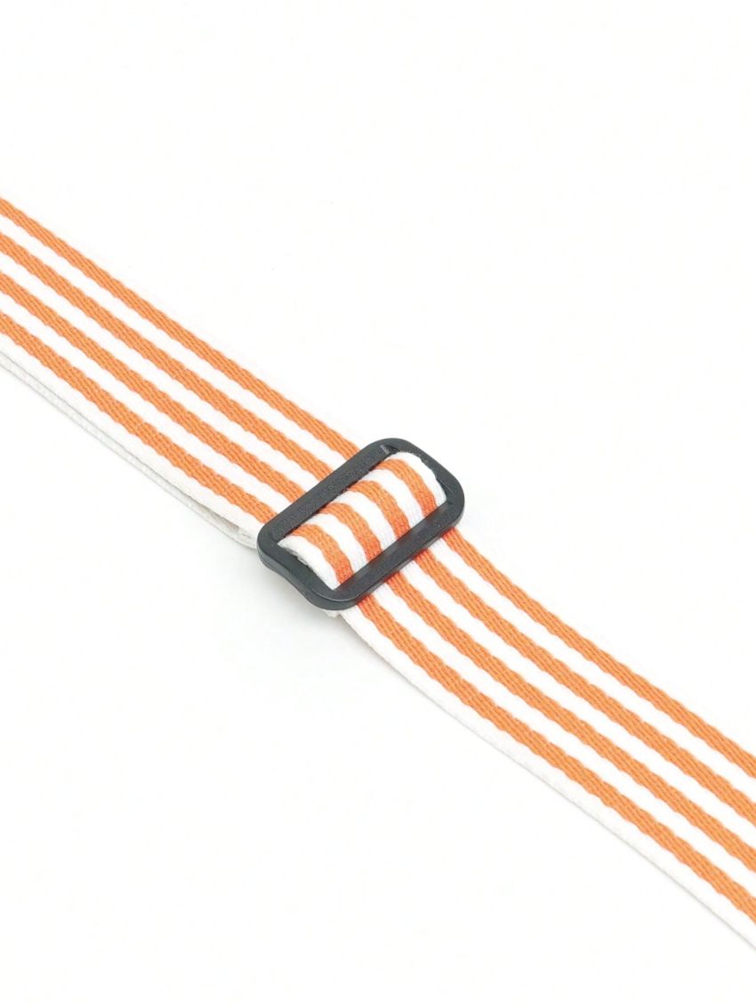 Colorblock Bag Strap Striped Pattern Adjustable