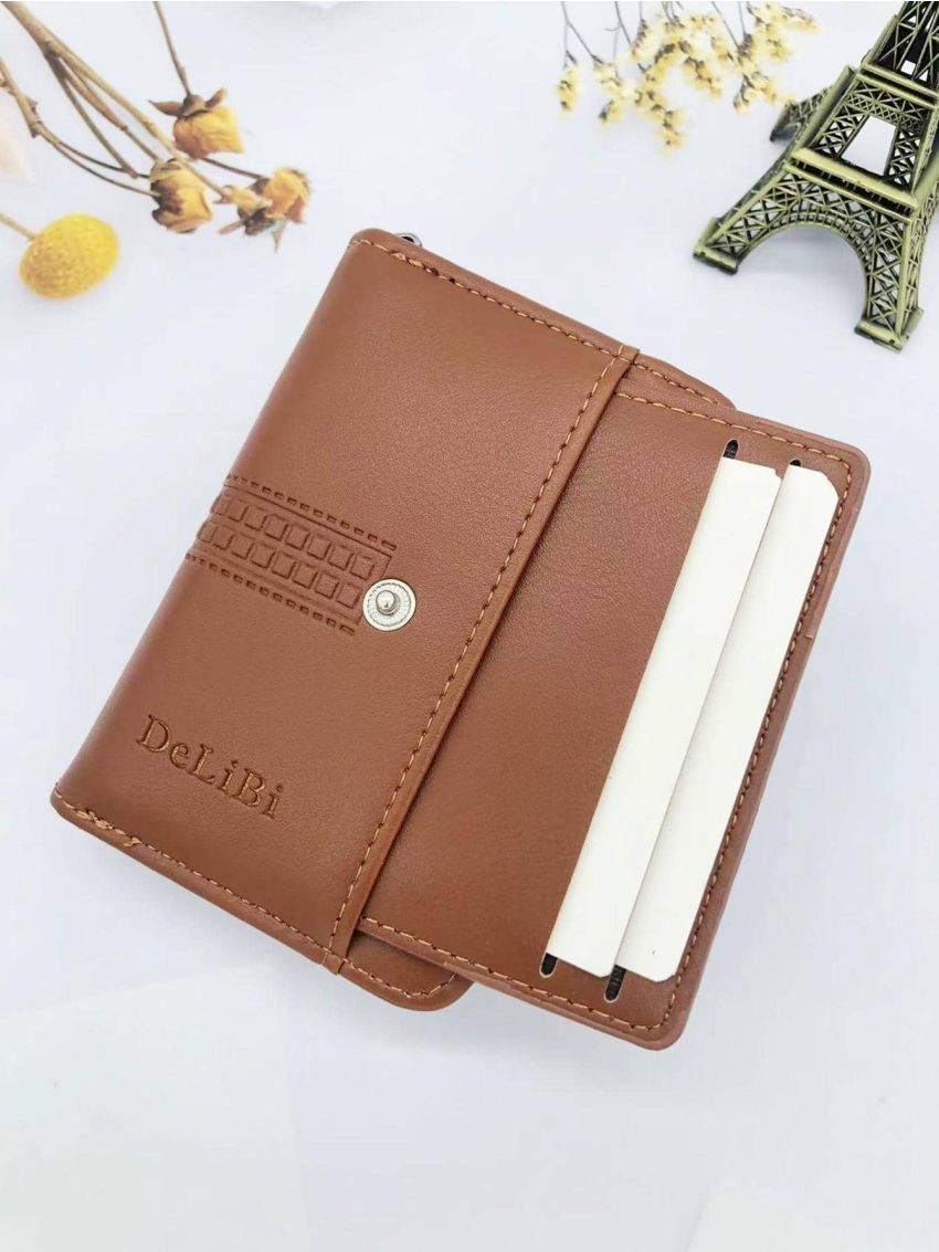 Men Embossed Graphic Card Holder