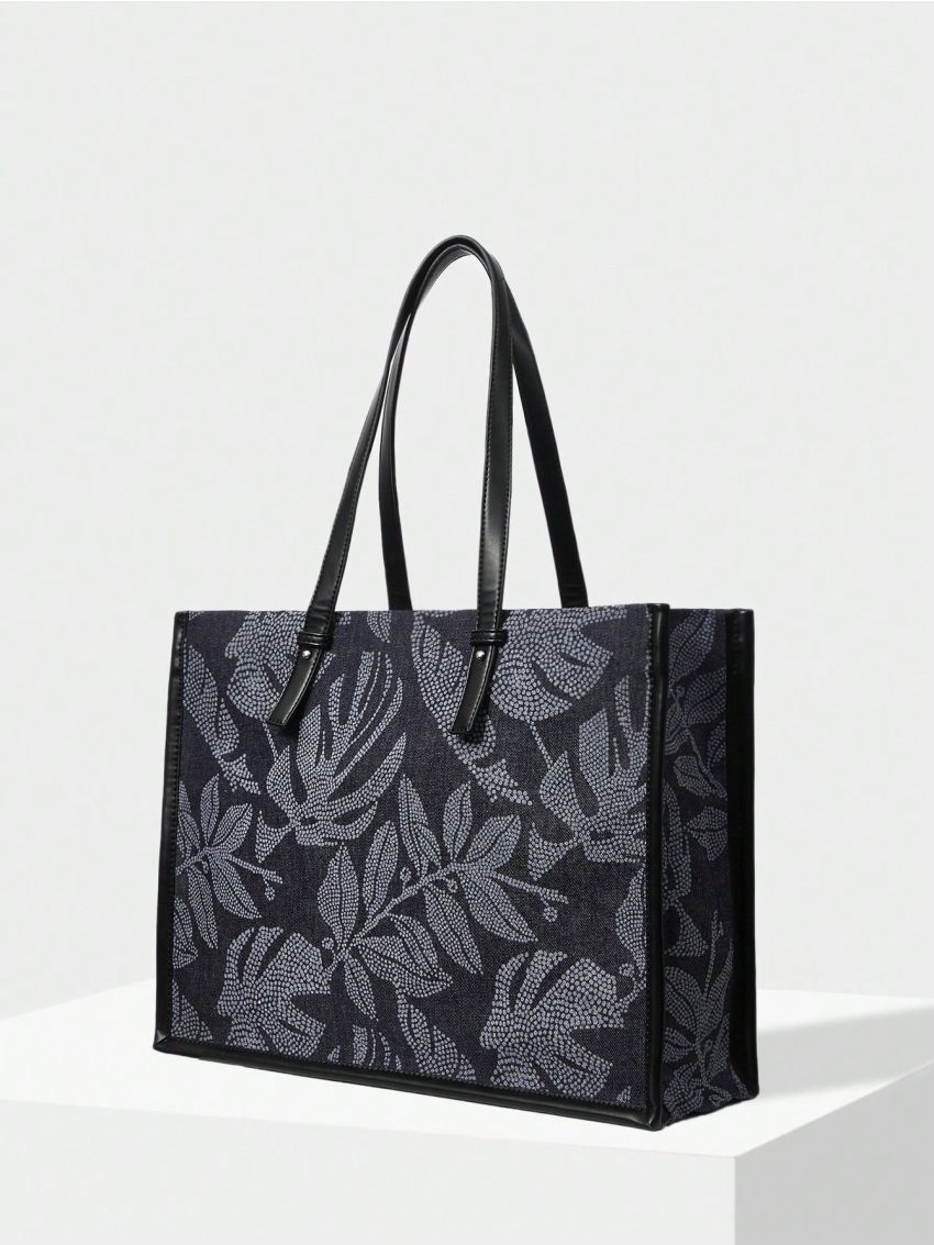 PREMIUM GEOMETRIC TOTE BAG