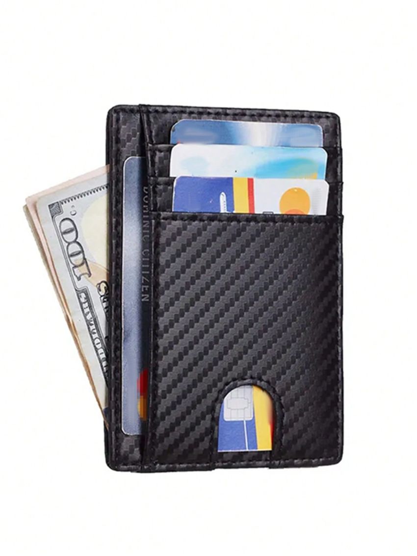 Pu Card Bag Wallet Id Credit Bank Card Holder For Men Business Card Cover Multi Card Slot