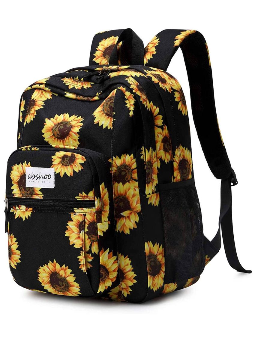 Classical Basic Travel Backpack For School Water Resistant Bookbag