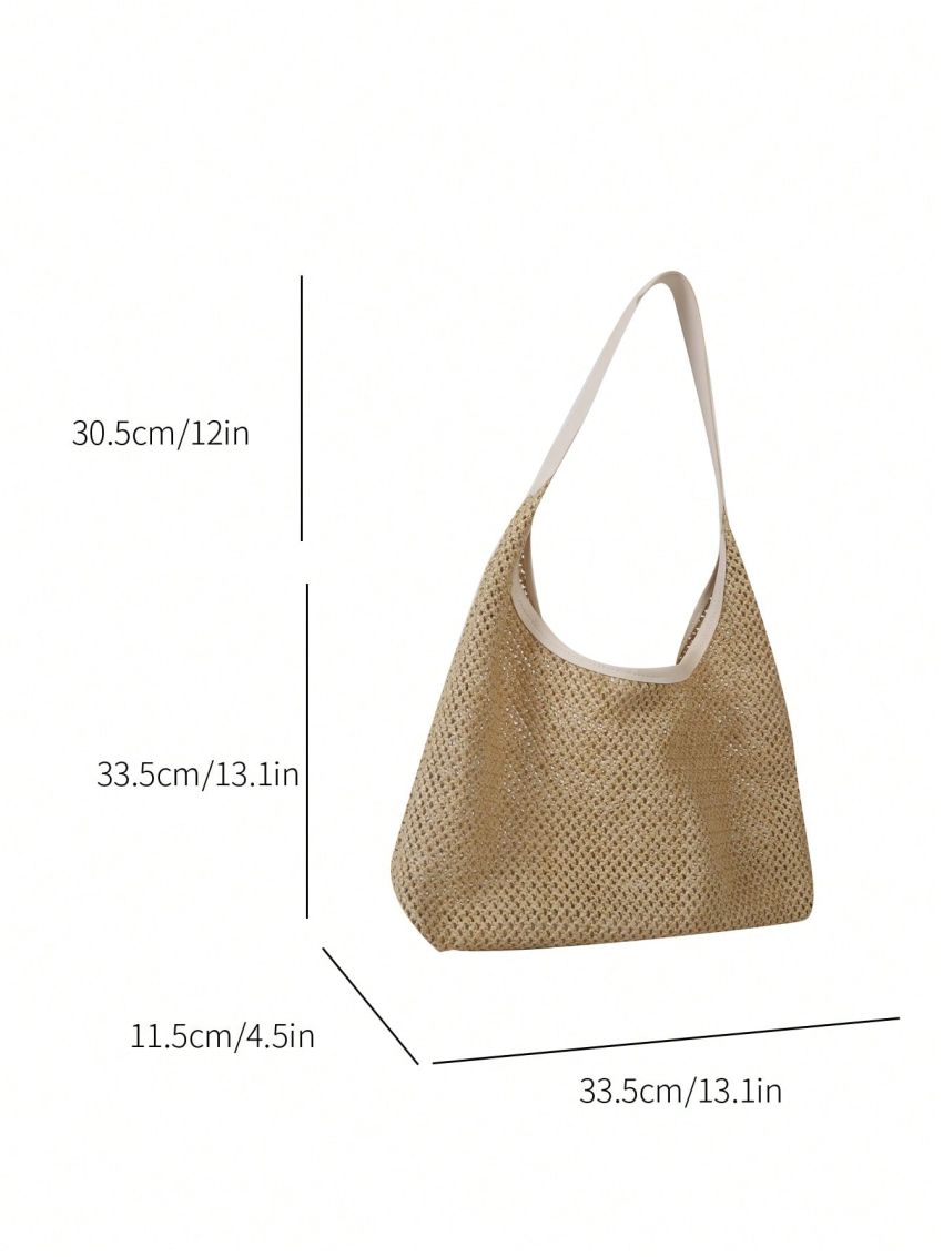 Paper Straw Bag Vacation Hollow Out