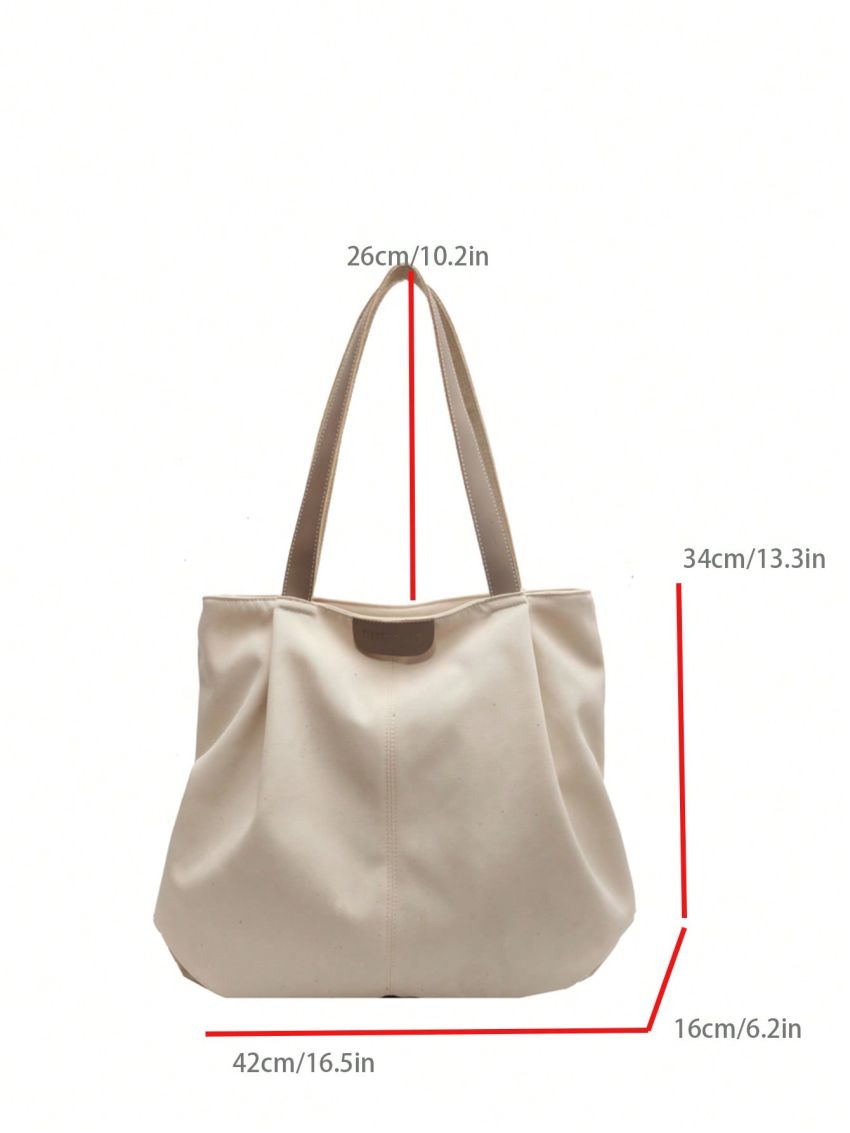 Large Capacity Tote Bag Double Handle Vacation Style