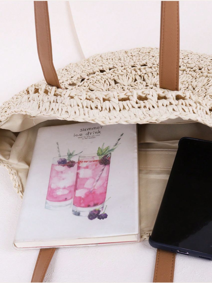 Straw Circle Bag