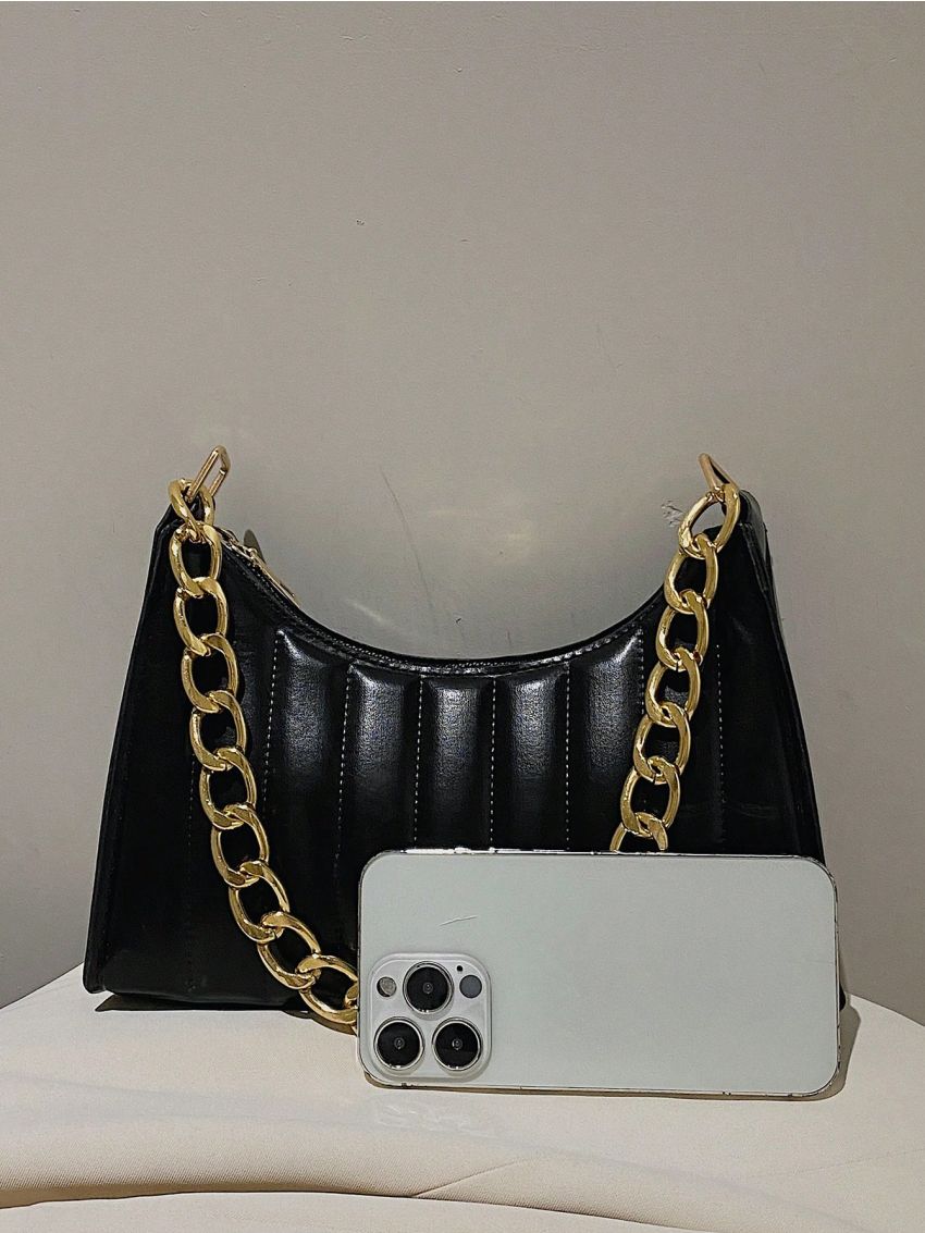 Women Shoulder Bag Small Underarm Bag For Women Chain Strap