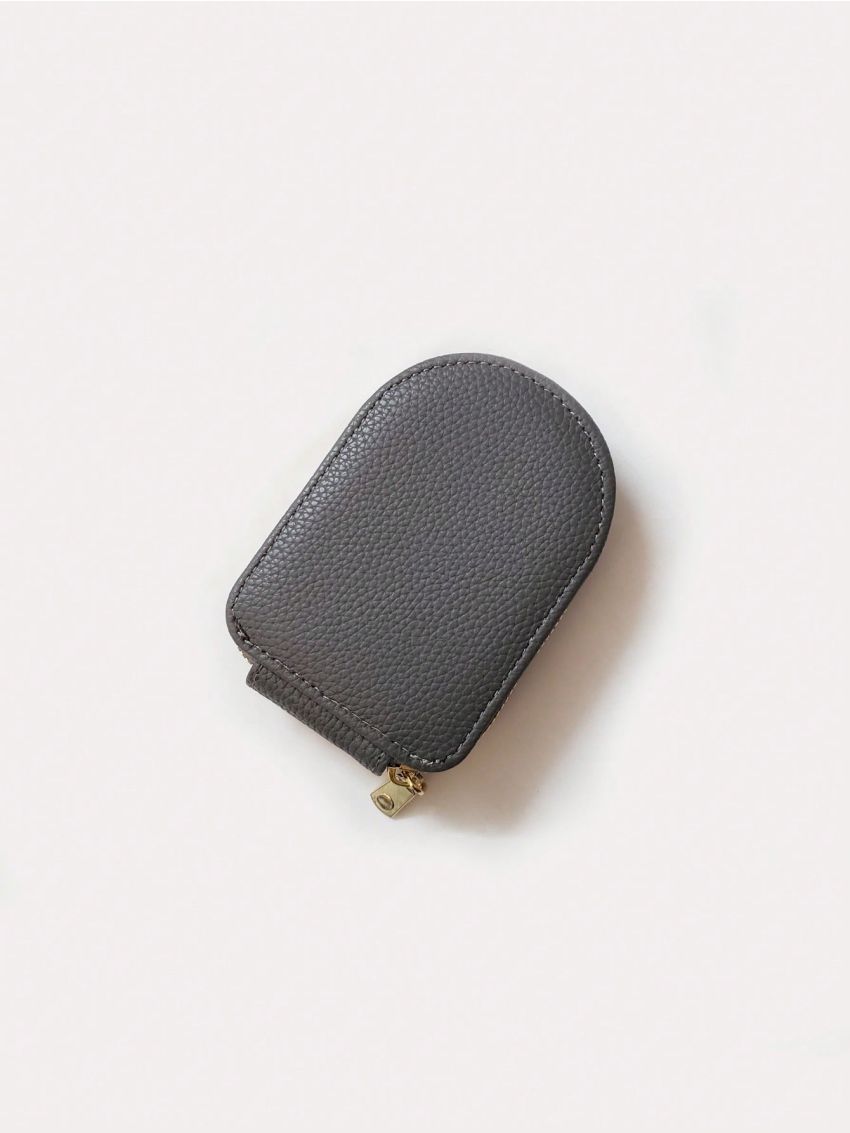 Penguin Patch Decor Coin Purse 11-slot Zipper PU