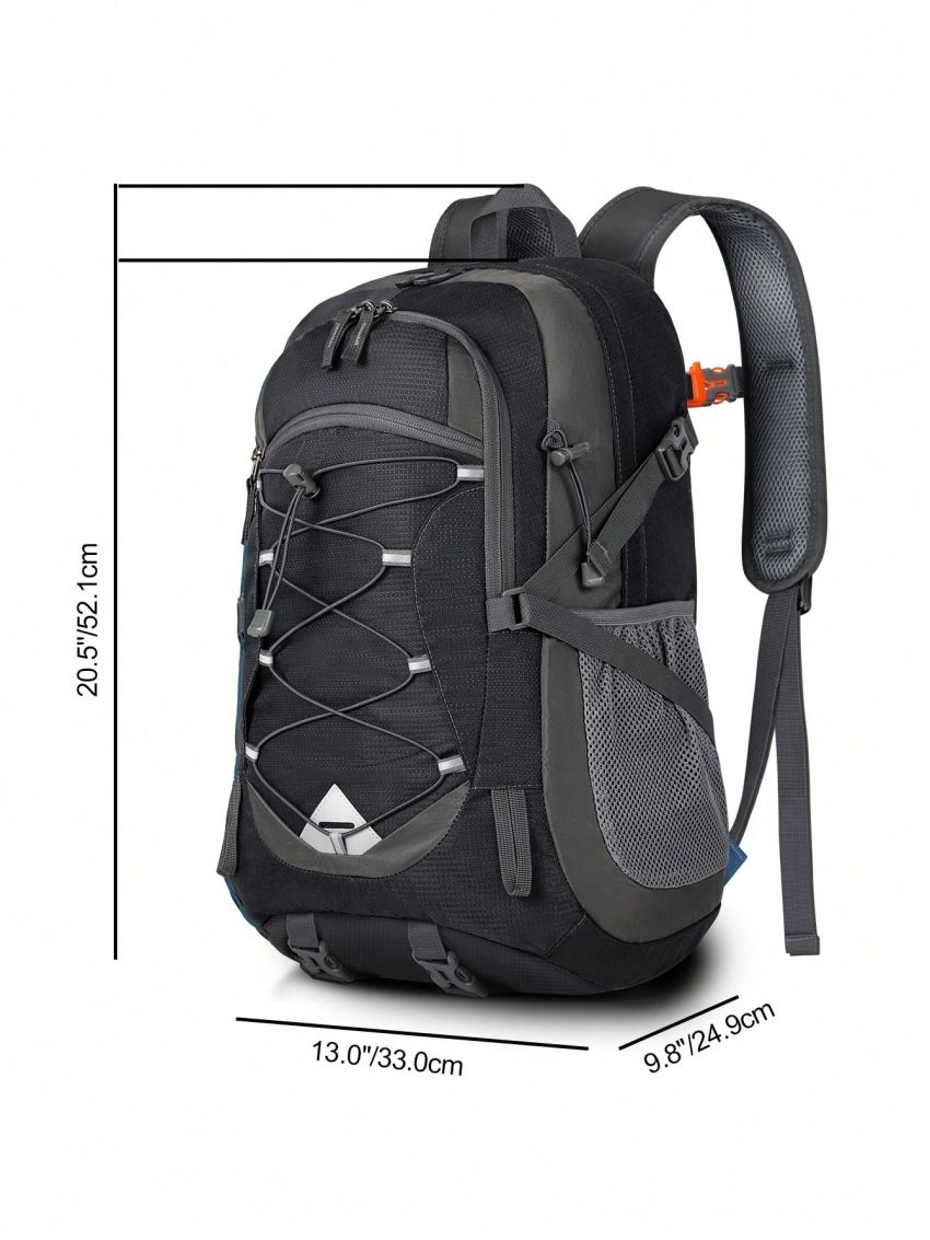 Durable Sports Bag Lightweight Water Resistant High-capacity Zipper Aesthetic