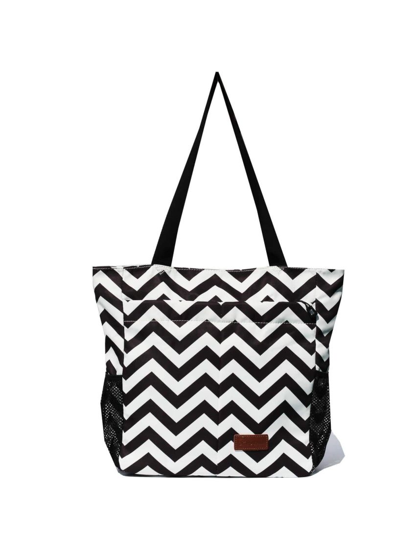 Original Floral Water Resistant Tote Bag Large Shoulder Bag with Multi Pockets for Gym Work Picnic Yoga Travel Beach Daily Bags