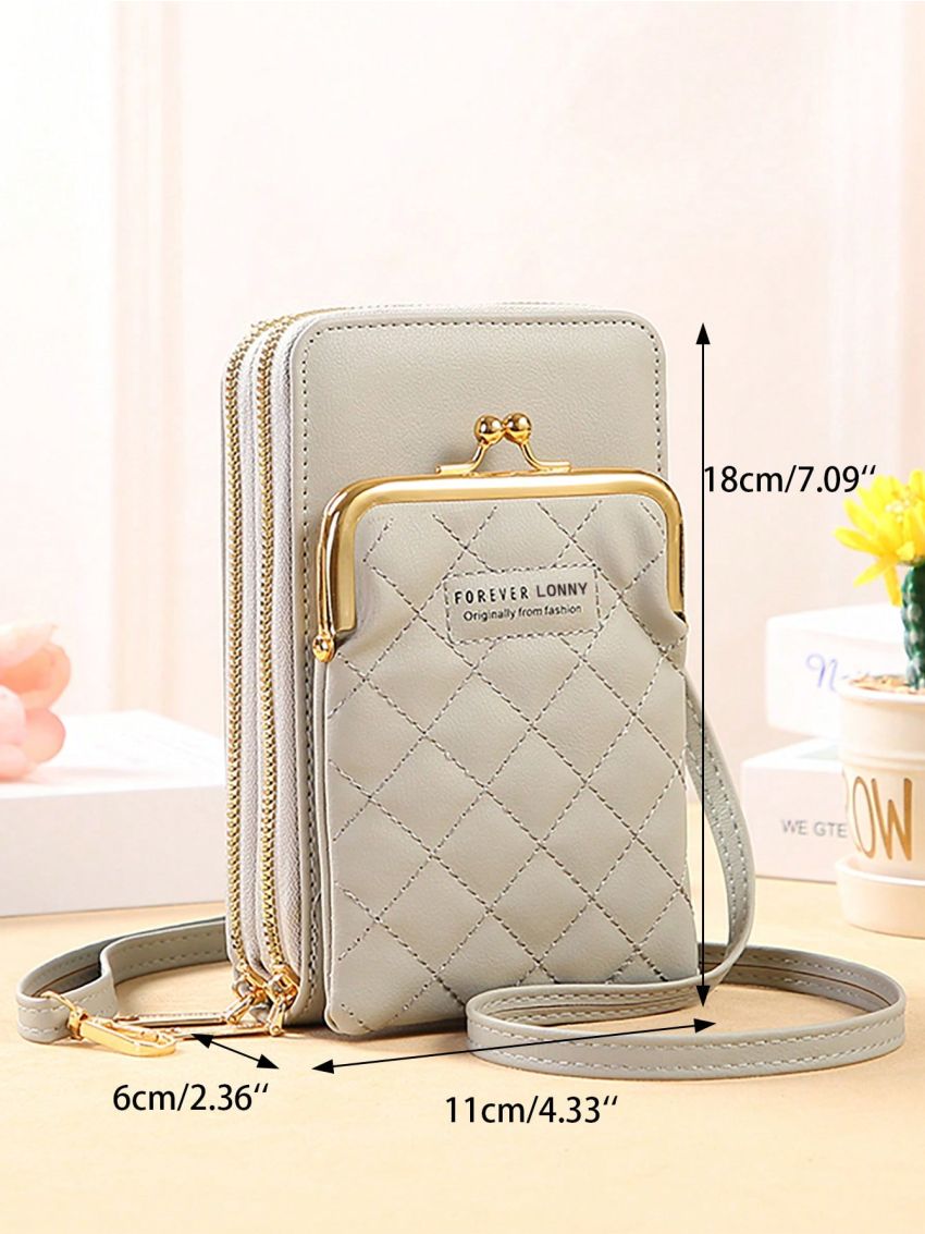 Small Crossbody Cell Phone Purse For Women, Mini Shoulder Handbag Wallet With Credit Card