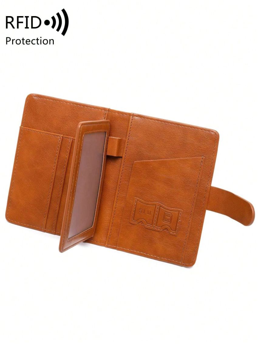 Airplane Graphic Passport Case For Travel