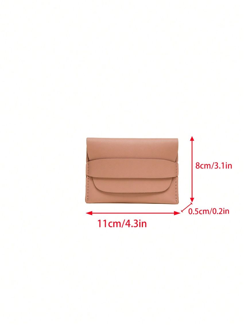 Slim Classic Card Holder Baby Pink Minimalist For Daily
