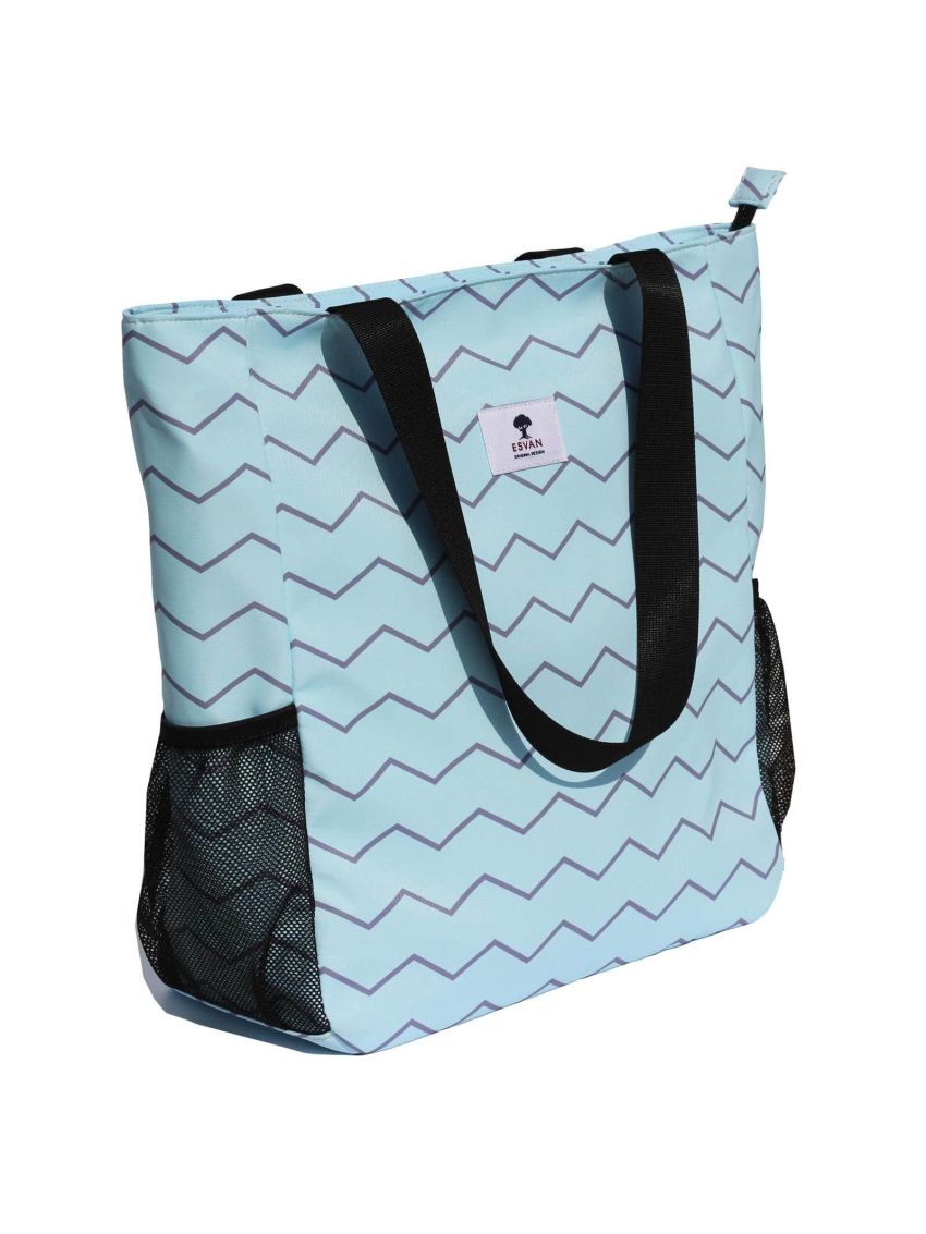 ESVAN Original Floral Water Resistant Large Tote Bag Shoulder Bag for Gym Beach Travel  Work Yoga Nurse Teacher Daily Bags