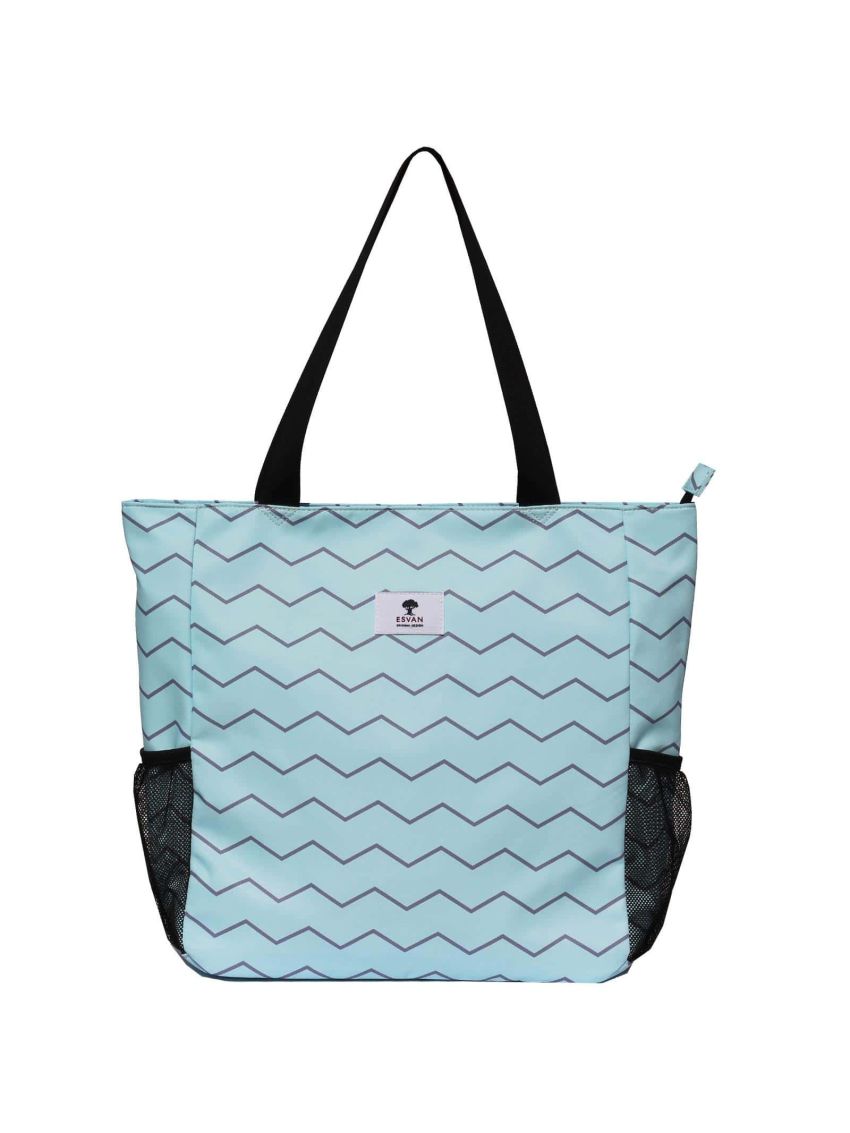 ESVAN Original Floral Water Resistant Large Tote Bag Shoulder Bag for Gym Beach Travel  Work Yoga Nurse Teacher Daily Bags